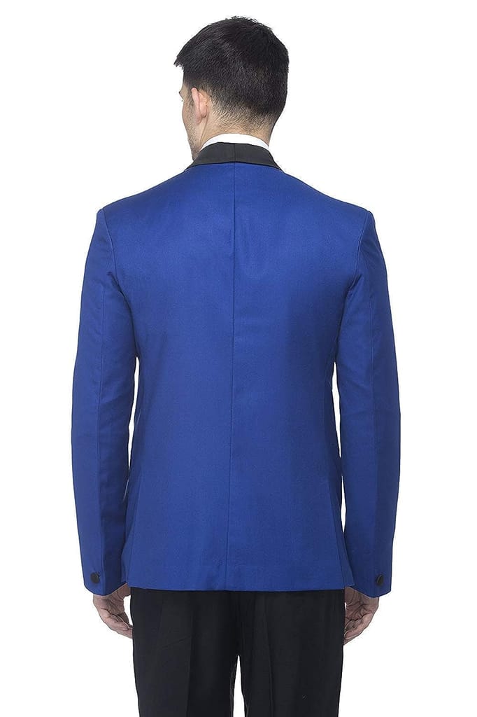 BELARIO Men Fashion Tuxedo Collar Slim Fit Blazer