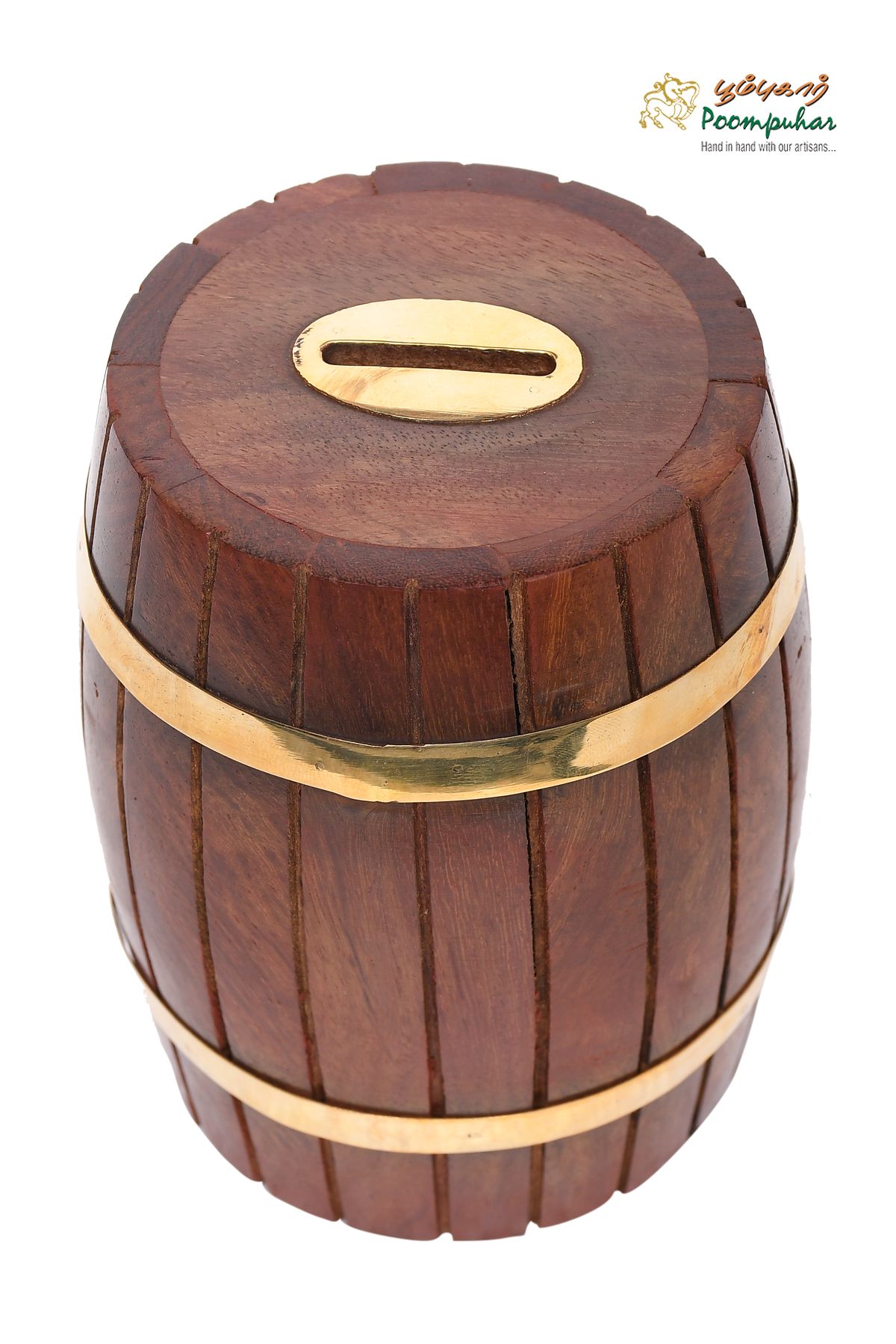 SHEESAM WOOD MONEY BANK