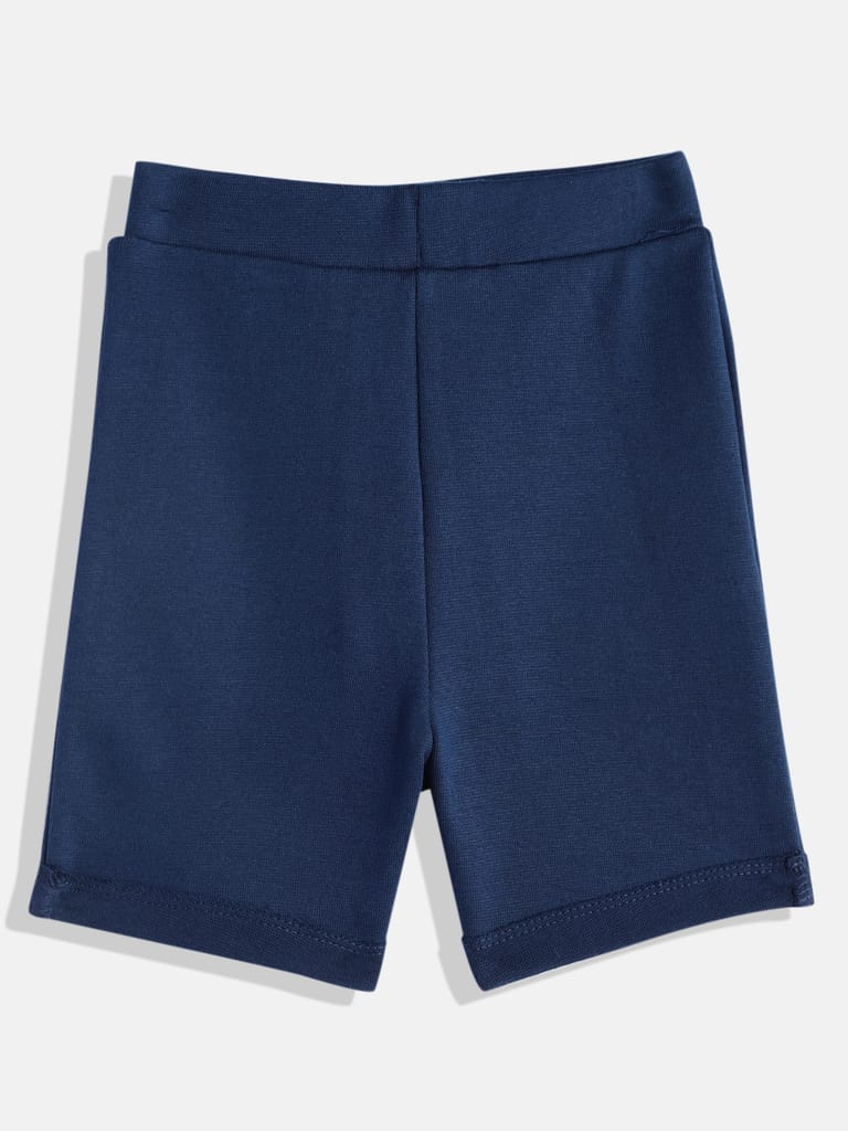 GIRLS NAVY BLUE SHORTS