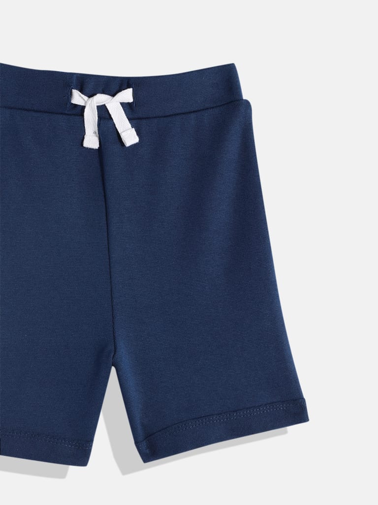 GIRLS NAVY BLUE SHORTS