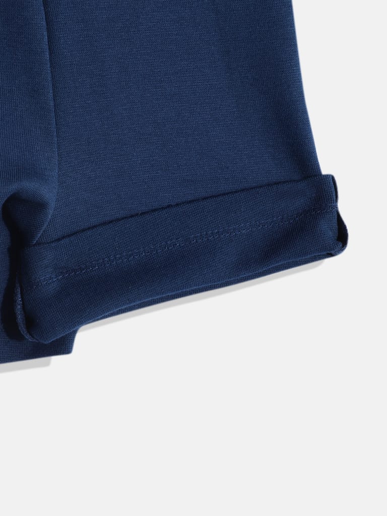 GIRLS NAVY BLUE SHORTS