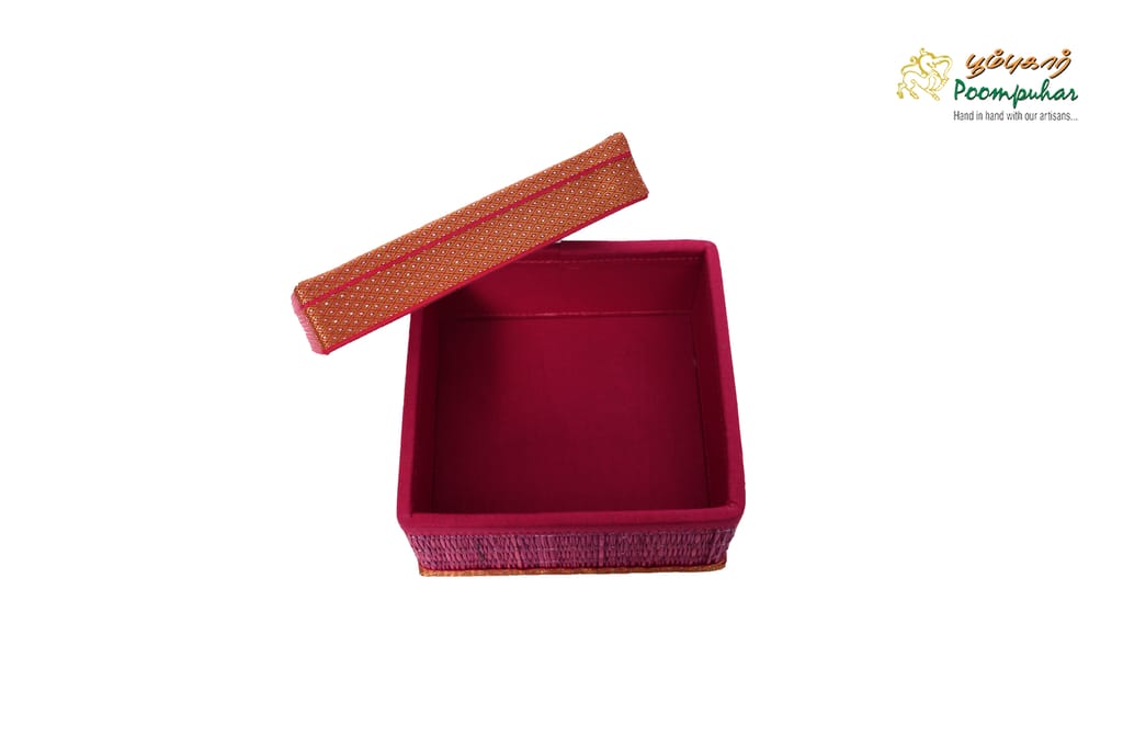 PALM LEAF BOX 7X7 INCH - Flowers | Buy online on ZillyBuy