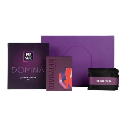 Dominatrix Card Game with Female Condoms (2N)