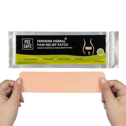 PEE SAFE Feminine Pain Relief Patch (Pack of 12)