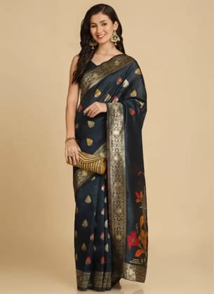 ASISA  Woven Daily Wear Art Silk Saree