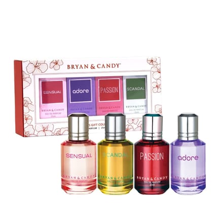 Bryan & Candy Women Pack Of 4 Perfume