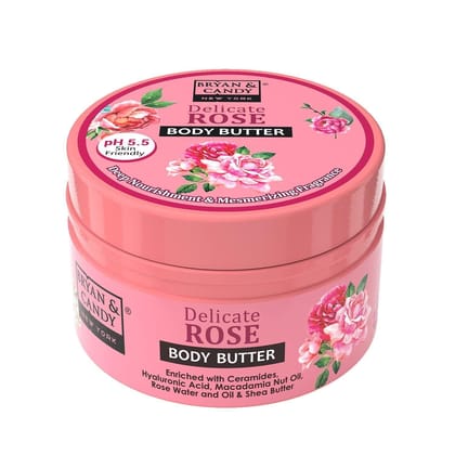 Bryan & Candy Delicate Rose Body Butter For Moisturized Skin