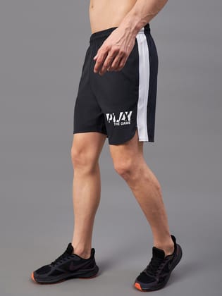 Masch Sports Men's Sports Wear, Active Wear, Gym, Running & Training Shorts with Zipper Pockets and Side Curved Slits