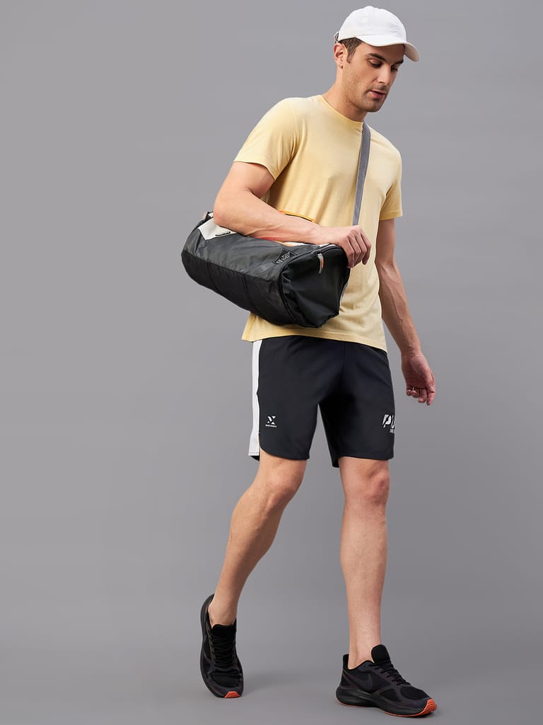 Masch Sports Men's Sports Wear, Active Wear, Gym, Running & Training Shorts with Zipper Pockets and Side Curved Slits