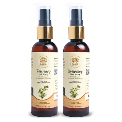 Kaaya Natural Rosemary Hair Spray (Combo, Pack of 2)
