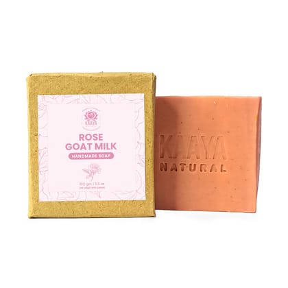 Kaaya Natural Rose Goat Milk Handmade Soap
