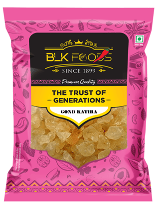 BLK Foods Select 250g Gond Katira Tragacanth Gum Crystals (Edible Gum)