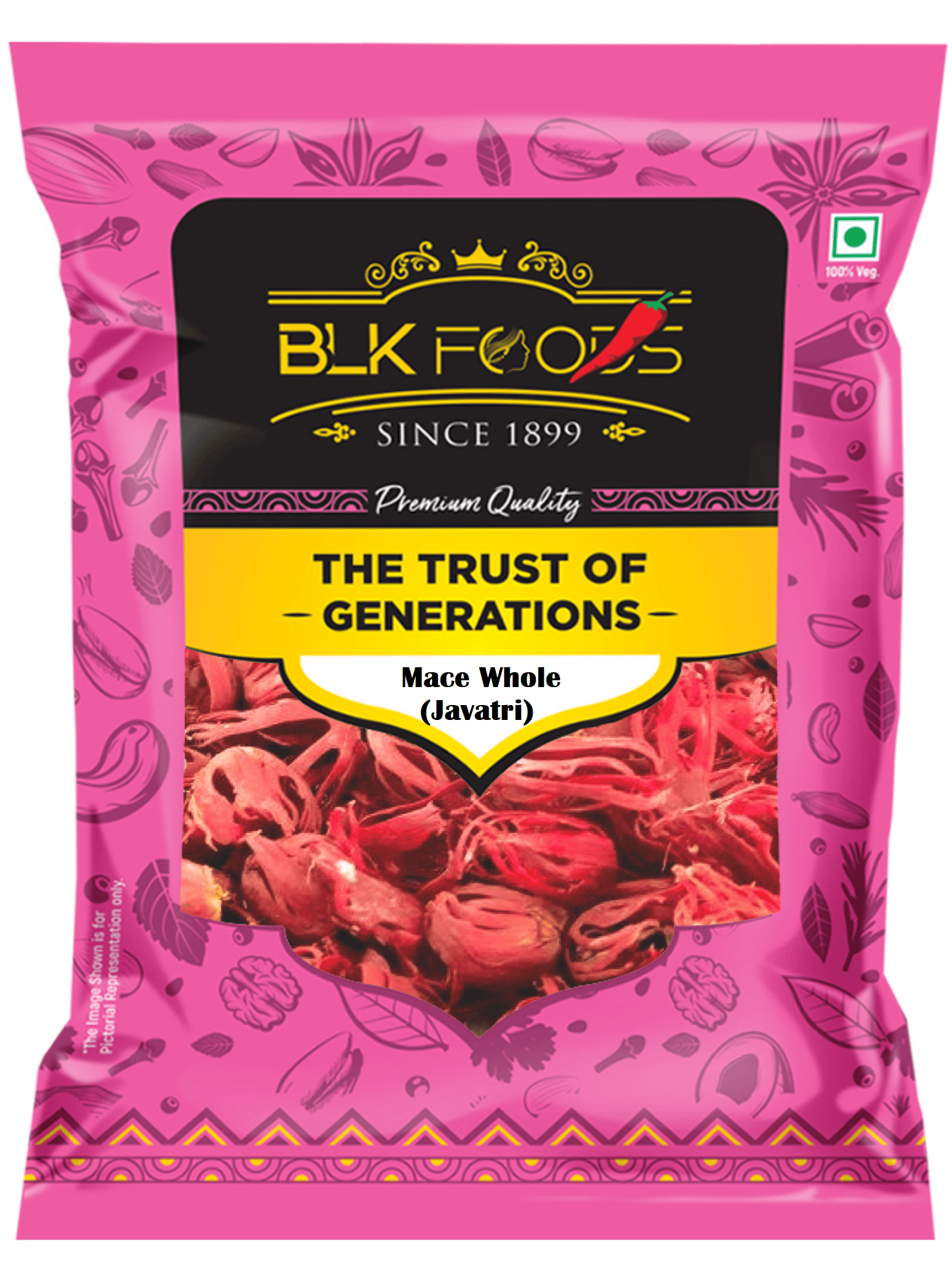BLK Foods Natural Mace whole flower | Javitri fool| Japatri phool