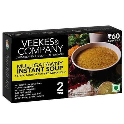 Veekes & Company Instant Soup Mix - Mulligatawny Soup, 25 gm