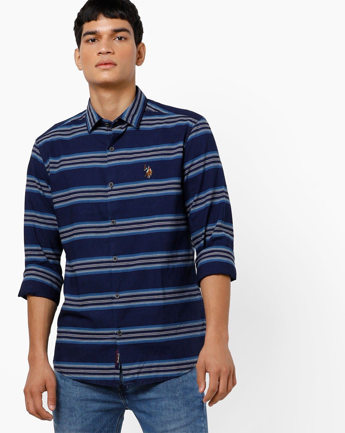 Striped Slim Fit Shirt