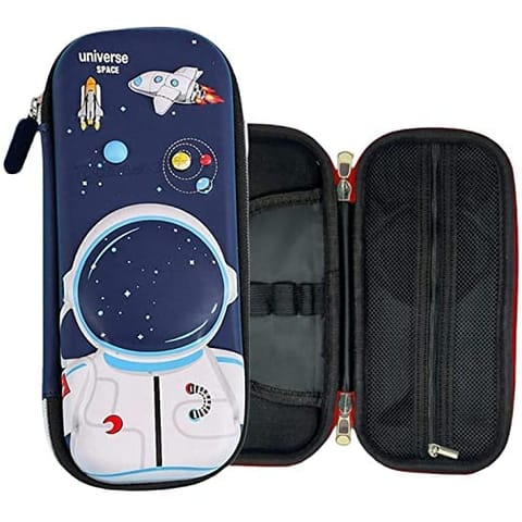 viva smart Astronaut 3D Pencil Case with Compartments, Pencil