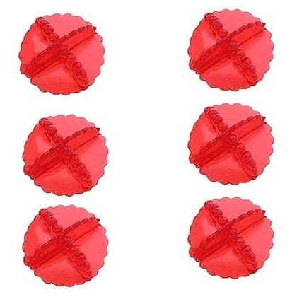 Washing Machine Ball Laundry Dryer Ball Durable Cloth Cleaning Ball-Rendom Colour(12 Pcs, PVC & Soft Silicone)