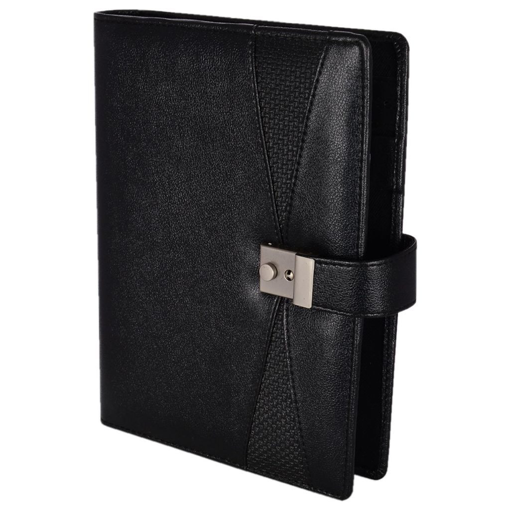 Afinito Business Organizer Folder & Planner Diary (Black) - Stationery | Buy online on ZillyBuy
