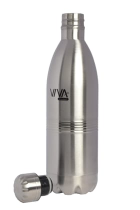 Viva smart's Smart Thermal hot and Cold Steel Water Bottle 500ml Silver
