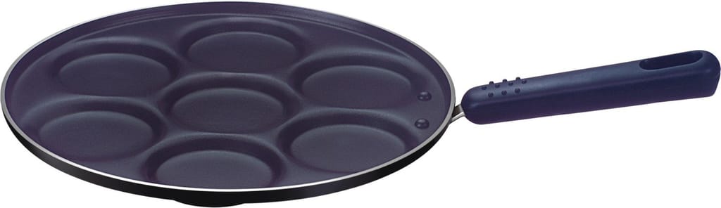 Multi Snack Maker Pan with Non-Stick Coating for Mini Pancakes & Dosa - Cookware | Buy online on ZillyBuy