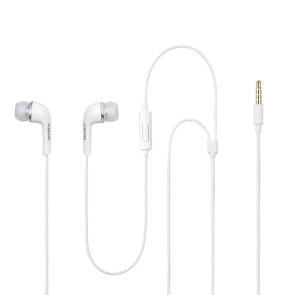 Samsung Ehs64 Wired In Ear Earphones With Mic With Remote Note (White)