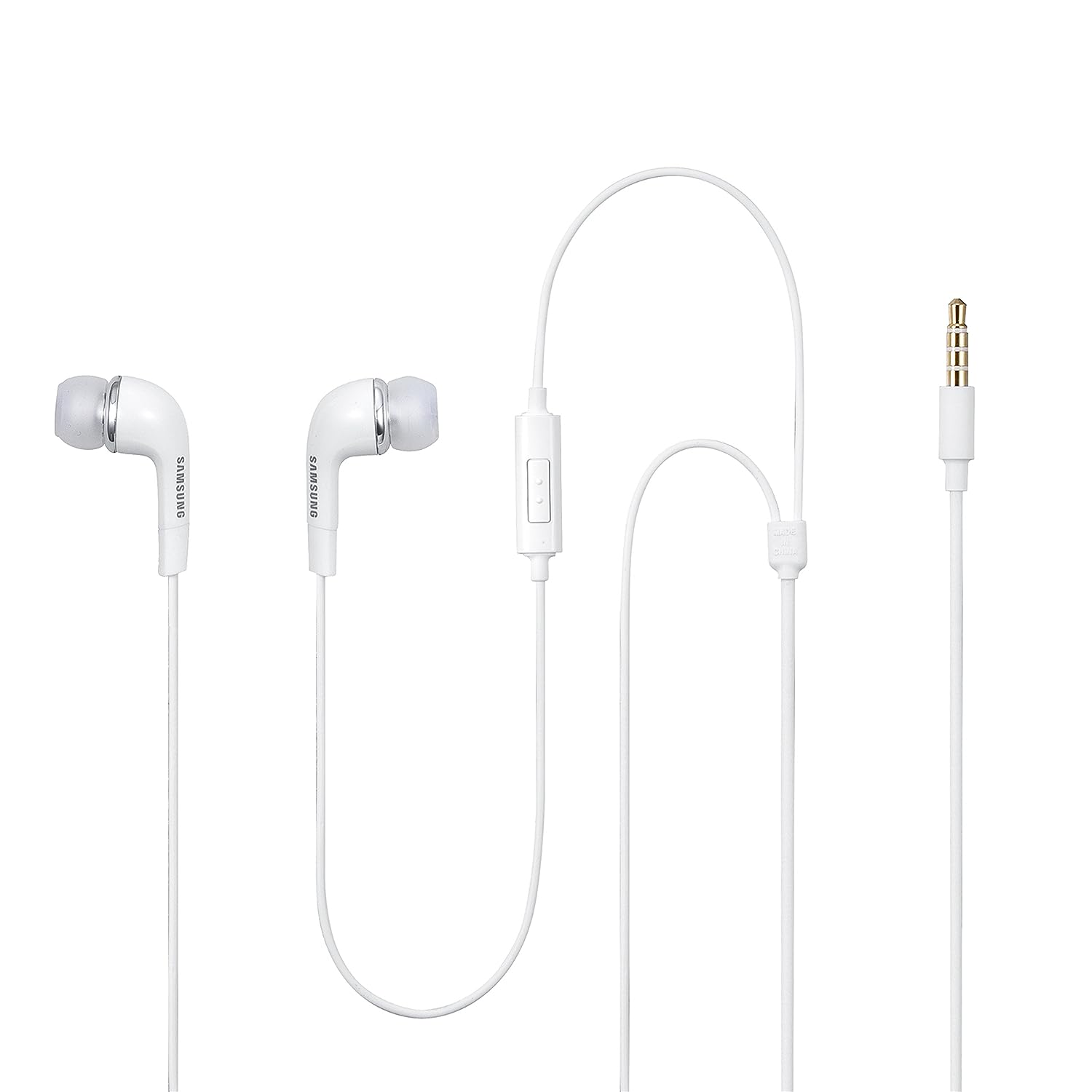 Samsung Ehs64 Wired In Ear Earphones With Mic With Remote Note (White)