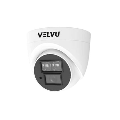 VELVU 3MP Wi-Fi Smart Home Security Dome Camera| Motion Alert | 2-Way Audio | Smart Night Vision| Motion Detection | SD Card Slot| Live View | Alarm Schedule | SD Card (Upto 128 GB)| ST-VD IP3002DL-WF
