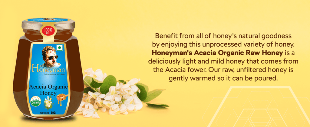 Honeyman Acacia Organic Honey