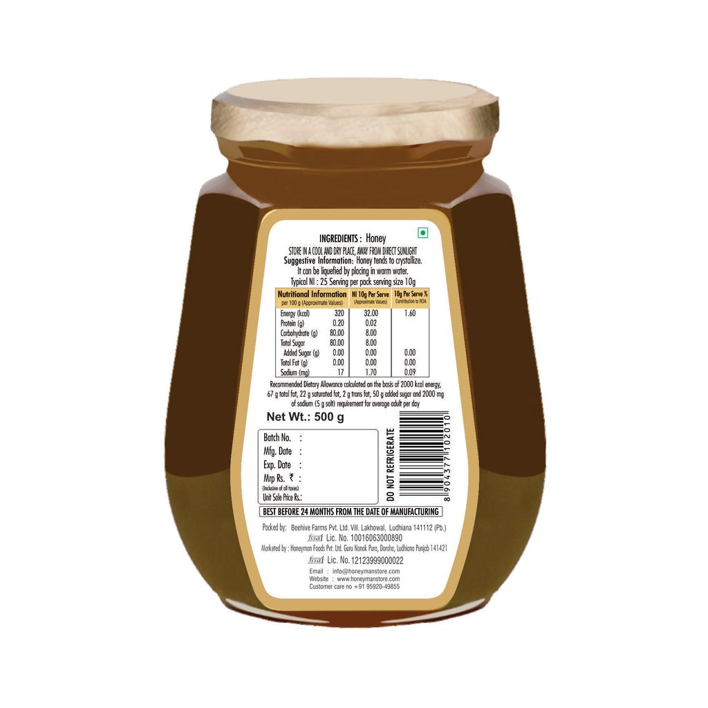 Honeyman Raw Honey
