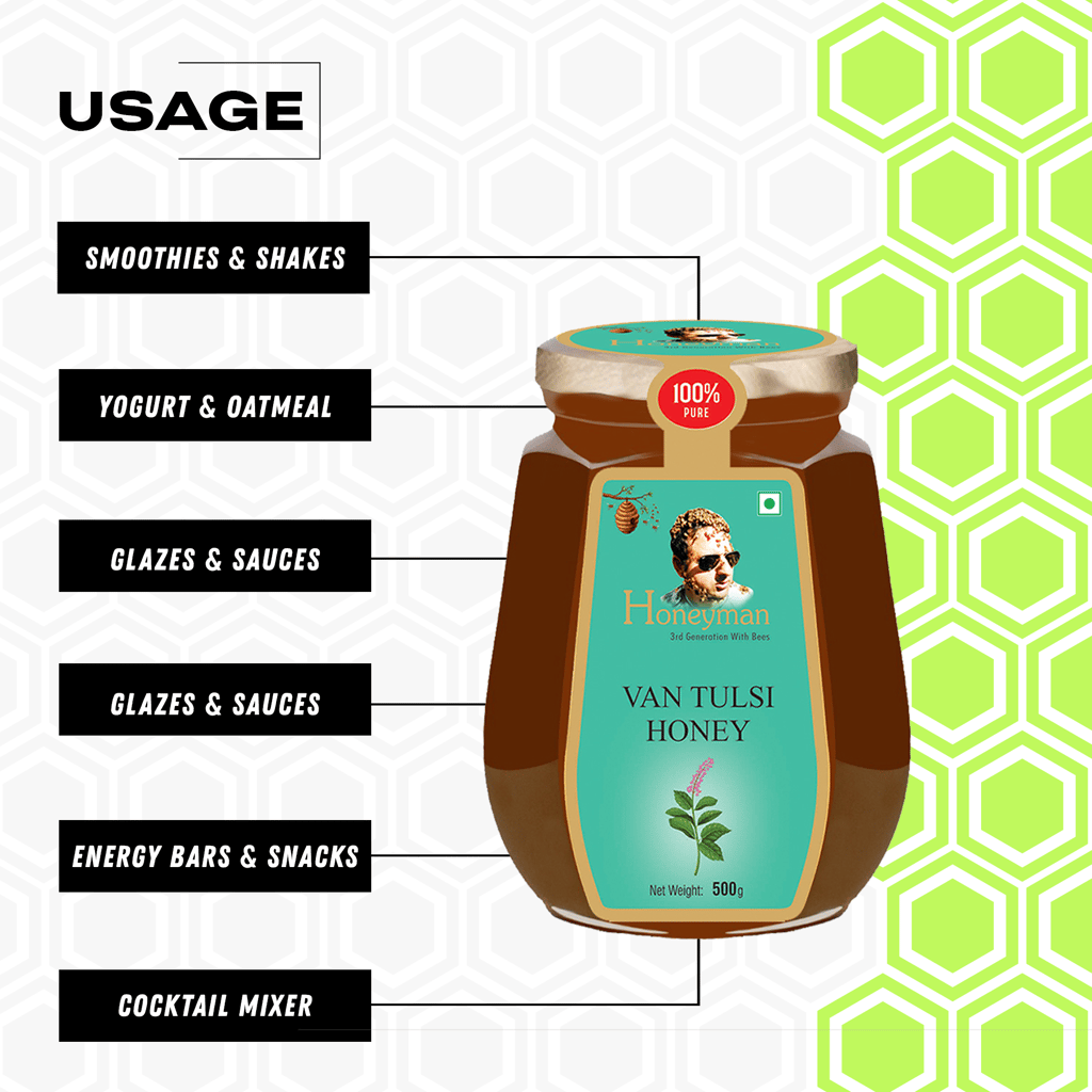 Honeyman Van Tulsi Honey