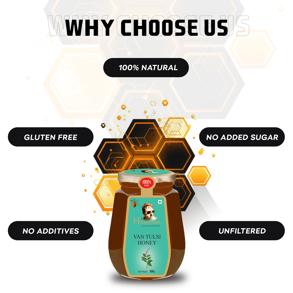Honeyman Van Tulsi Honey