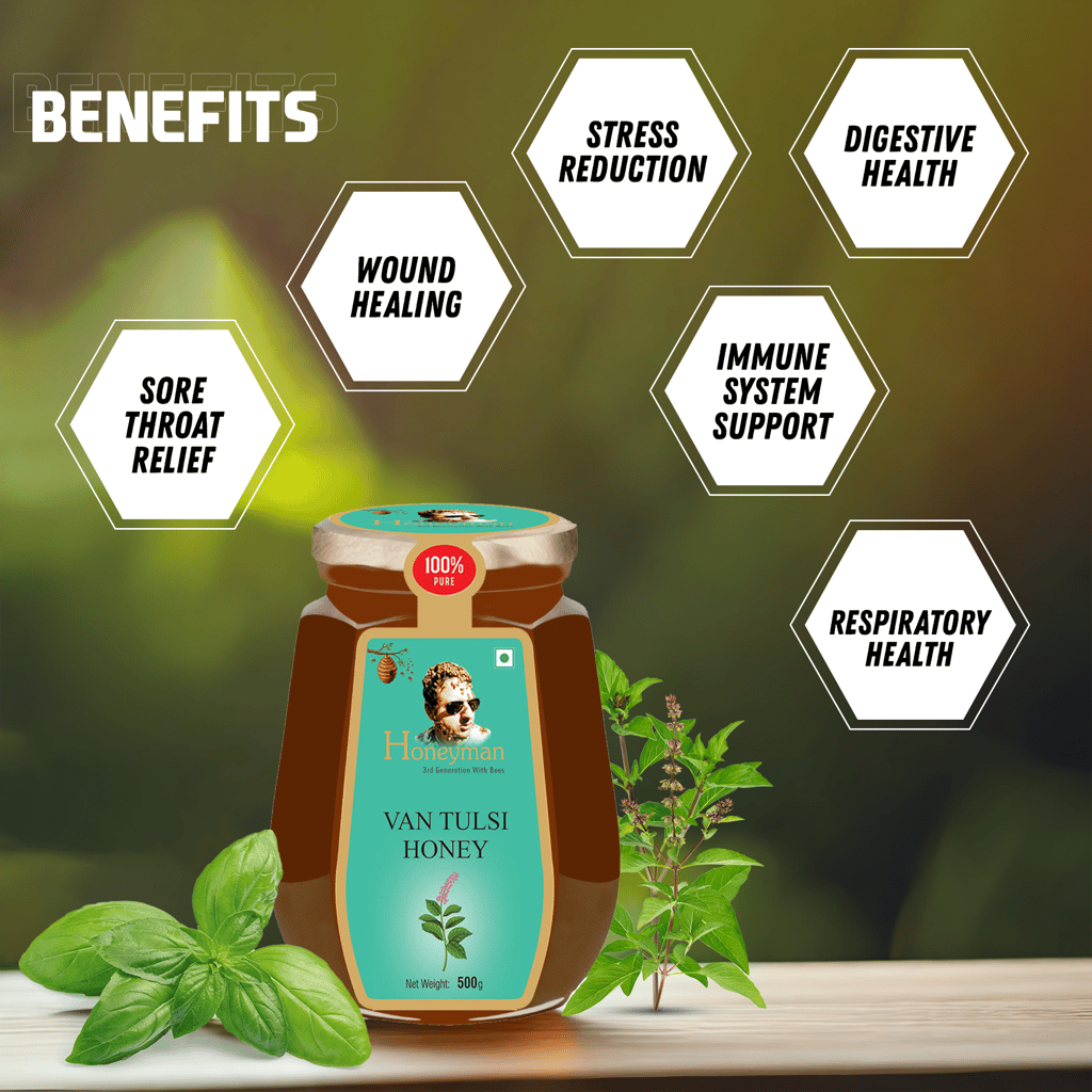 Honeyman Van Tulsi Honey