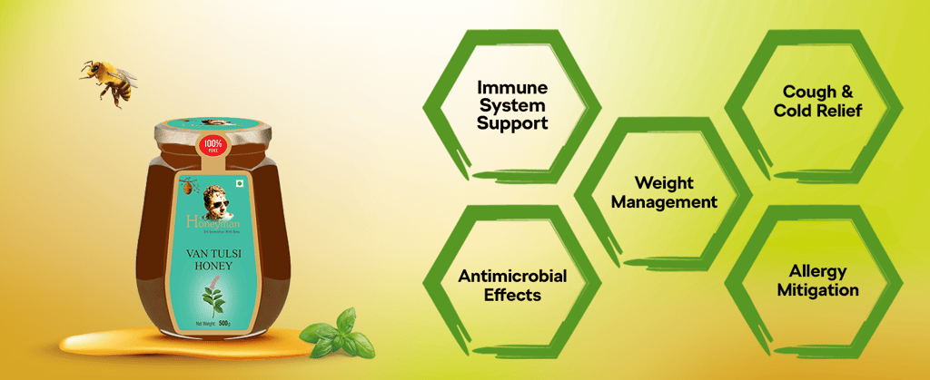 Honeyman Van Tulsi Honey