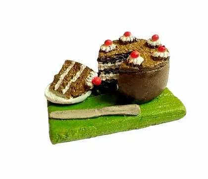 Black Forest Cake Miniature Food Fridge Magnet