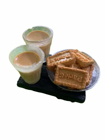 Chai Biscuit Miniature Food Fridge Magnet