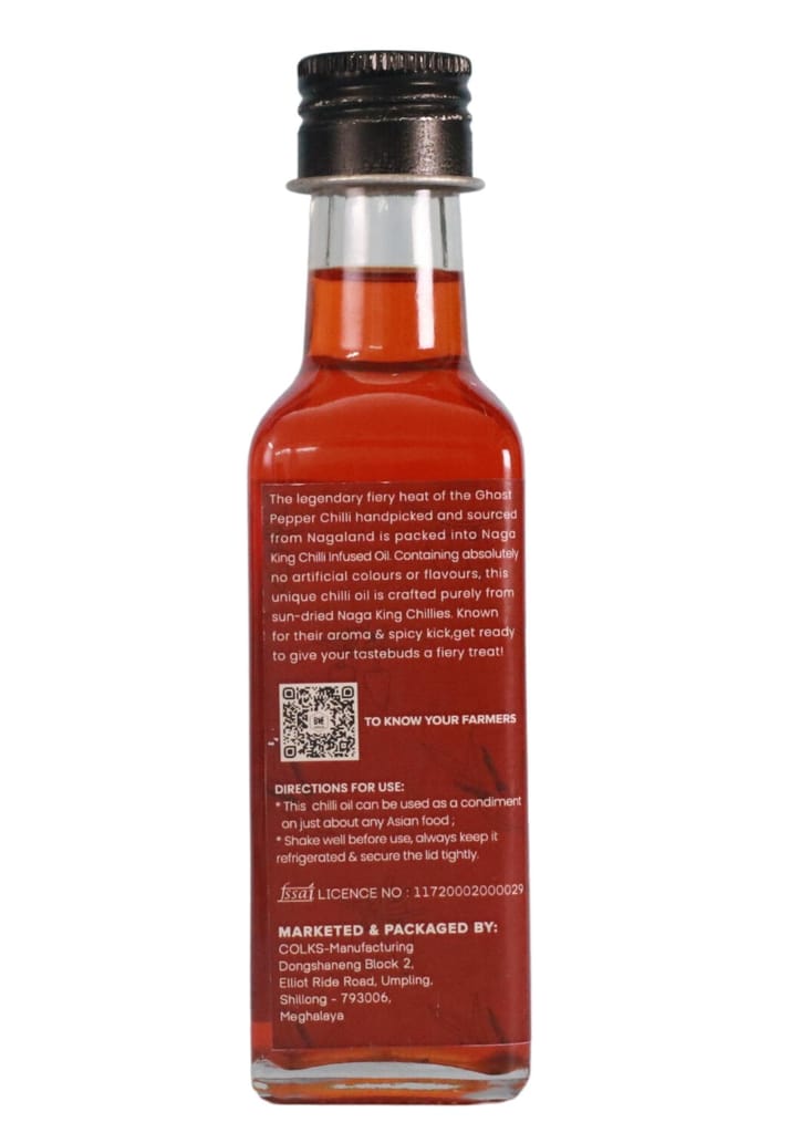 BEE Natural Naga King Chilli infused Oil