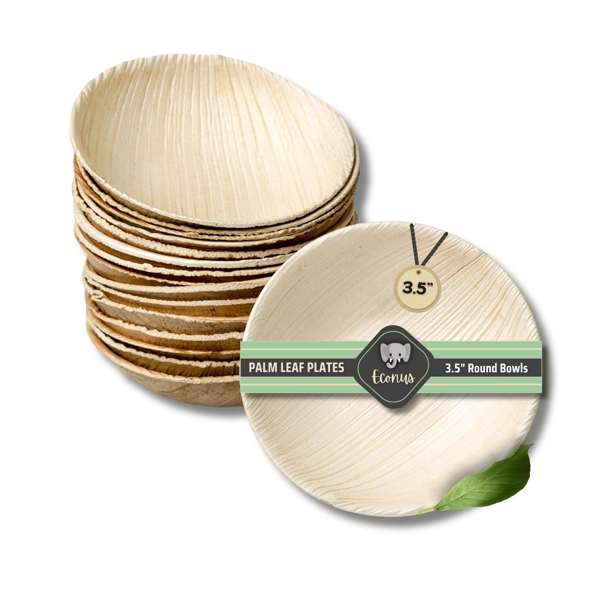Palm Leaf Plates Biodegradable Plates And Bowls GREENLAVAH Large