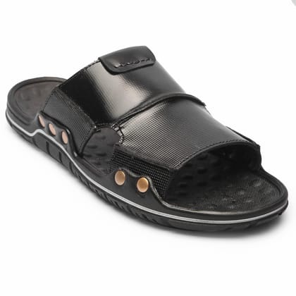 FEATHER LEATHER Genuine Leather Men's Flip-Flops Casual Slippers Daily Use Flip Comfortable Everyday Footwear