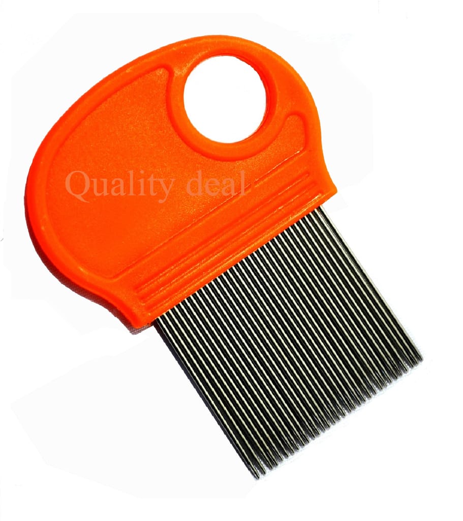 Q D Lice Nit Egg Remover Comb Removes Dendruff Dust and Louse Magnify Blue color for Men Women Kids Girl Babies and Pets