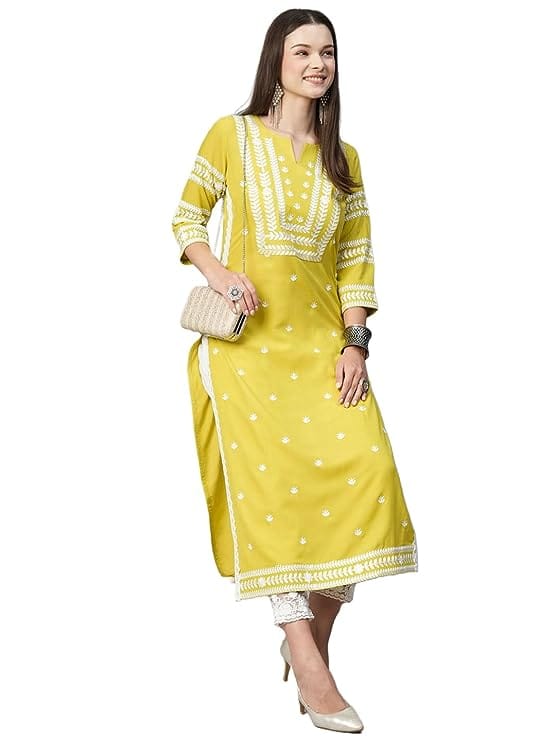 MANMAYEE Indian Tunic & Tops Women's Cotton Straight Cut Kurti - Kurtis, Tunics | Buy online on ZillyBuy