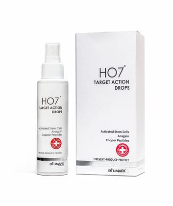 Ho7 Target Action Drops | Hair Strengthening Serum | Biotin Serum for Hair Growth | Hair Growing Serum | Give New Life to Hairs | Get Smoothen Shiny Hair - 100ML