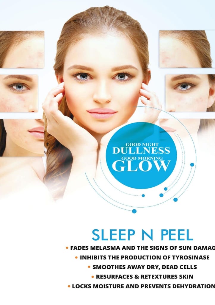 MelLock PLUS AHA +BHA + VIT C Lightening Serum | Fast Acting Vita C Face Serum | Anti Melasma Gel | Serum For Night Skin Renwal| Peeling Solution for Glowing Skin - 15 ml