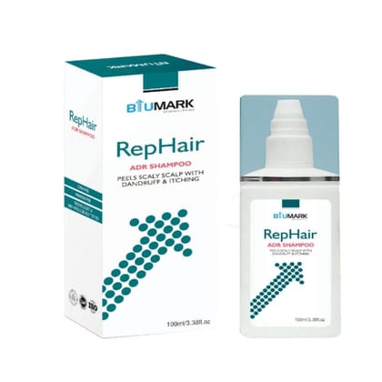 Biumark Rephair Anti Dandruff Shampoo | Anti dandruff shampoo dermatologist | Relieves from excessive oil | Smooth Hair & Dandruff protection - 100 ml