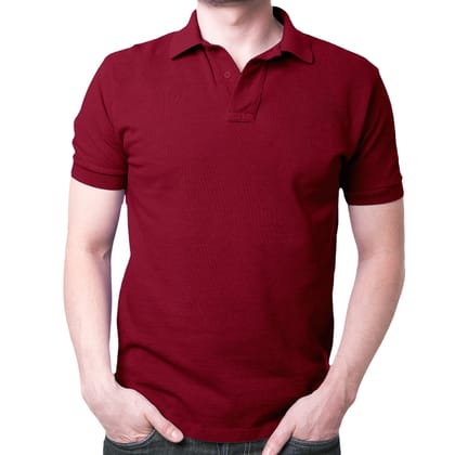Tshirt for Men Cotton Plain Polo T Shirts For Men Half Sleeve Regular Fit Tshirts for Men Solid Collar T Shirts for Men