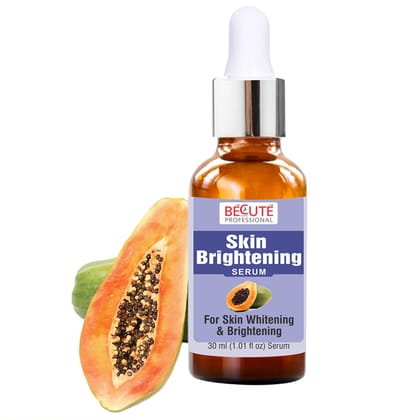BECUTE Professionals Skin Brightening Serum with Papaya Extract for Dark Spots & Pigmentation 30 mL