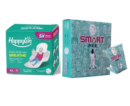Feminine Hygiene Combo (Sanitary Napkins & Smart Pee)