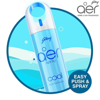 Godrej Aer Surf Blue Cool Home Fragrance Spray 220 ml