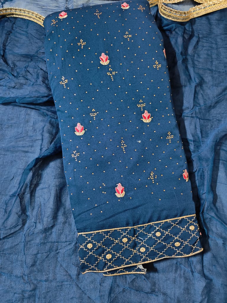 Georgette Dress Material (Unstitched Salwar Suit)