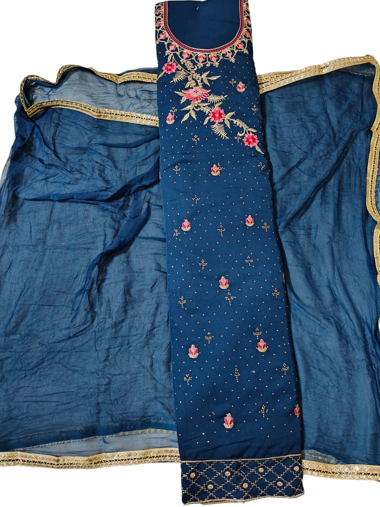 Georgette Dress Material (Unstitched Salwar Suit)