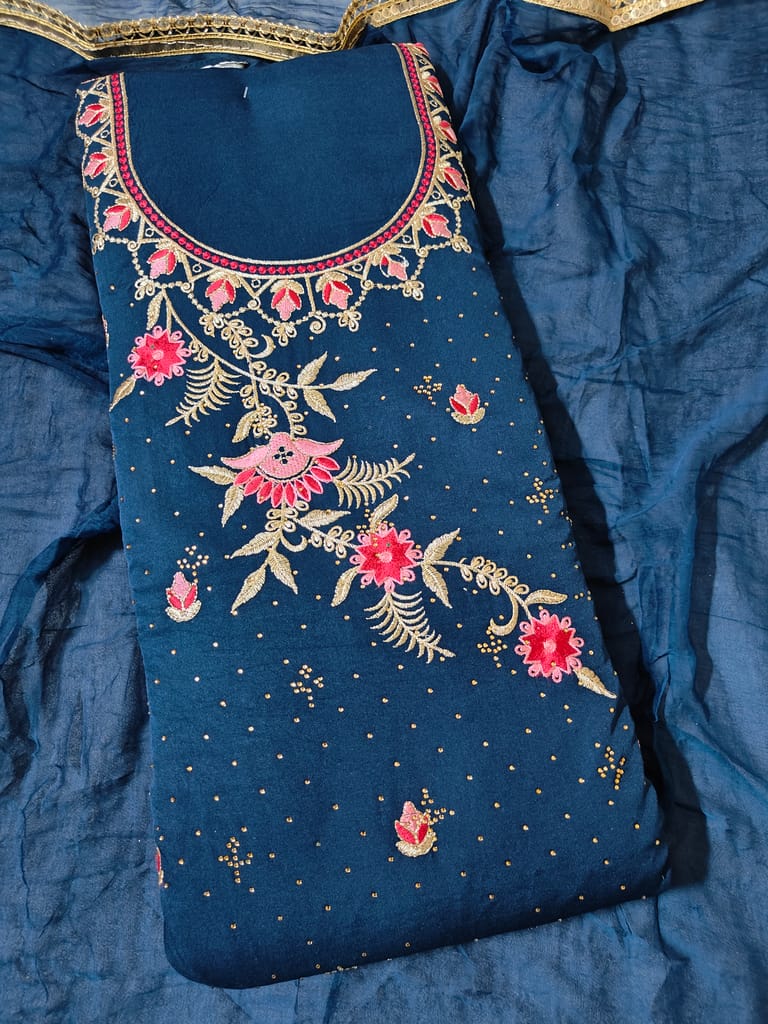 Georgette Dress Material (Unstitched Salwar Suit)